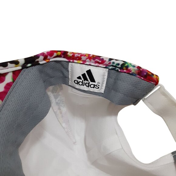 Adidas Adizero Hat Climacool Adjustable White Pink Multicolour Rim OS Women - Picture 6 of 8